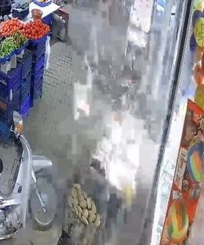 Manisa'da sirke şişesi bomba gibi patladı