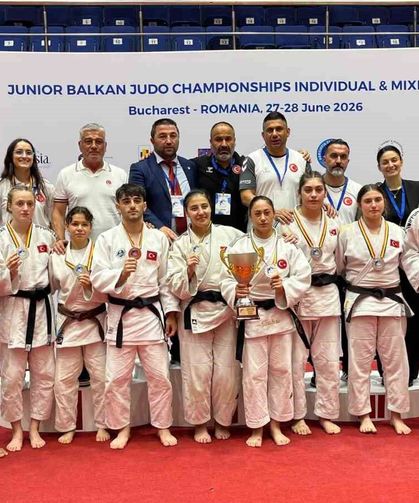 Manisalı judocular Balkan Şampiyonası'ndan madalyalarla döndü