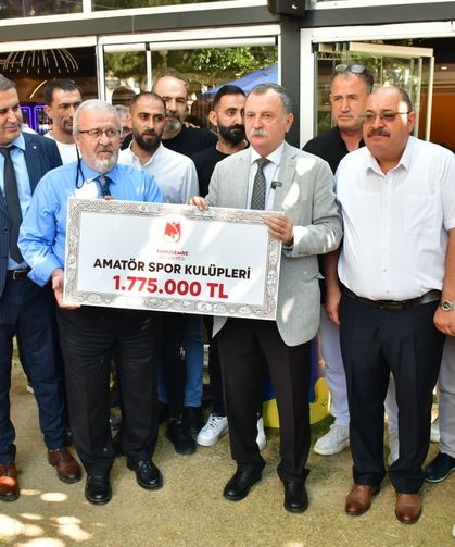 Yunusemre'den amatör spora 1 milyon 775 bin TL'lik destek