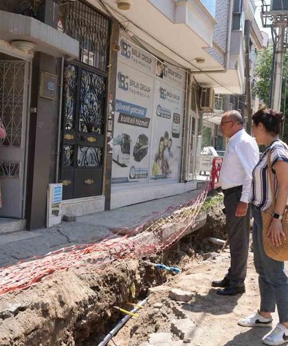 Turgutlu'da altyapı seferberliği sürüyor