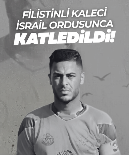 Filistinli kaleci, İsrail ordusunca katledildi!