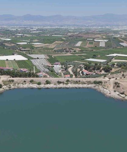 Alaşehir Ovası'nda 28 bin 780 dekar arazi modern sulama sistemiyle buluştu