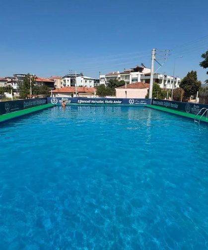 Manisa'da çocuklara ücretsiz yüzme seferberliği
