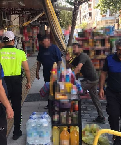 Turgutlu'da kaldırım işgallerine geçit yok