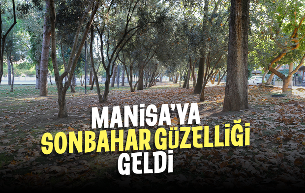 Manisa'ya sonbahar, güzelliğiyle geldi