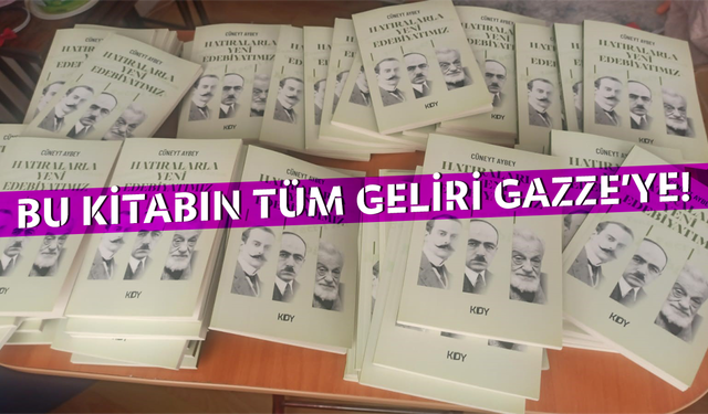 Yazdığı kitabın tüm geliri Gazze’ye