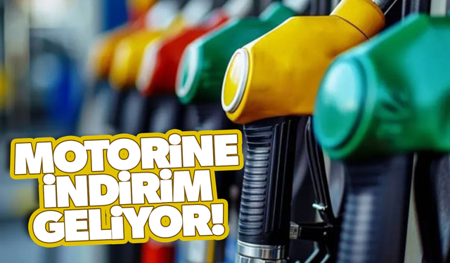 Motorine indirim geliyor