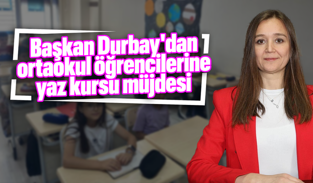 Başkan Durbay'dan öğrencilere müjde!