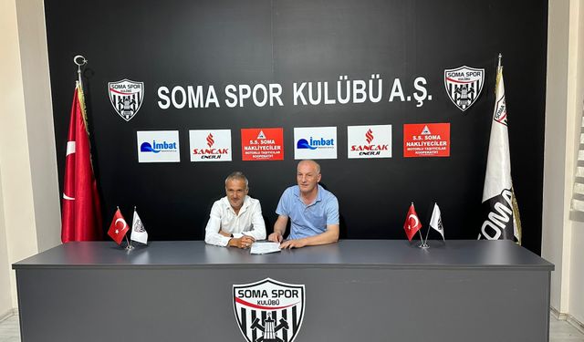 Somaspor'un yeni teknik direktörü Erman Güraçar oldu