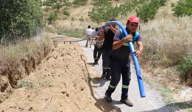 Salihli'de kesintisiz içme suyu hattı için yenileme