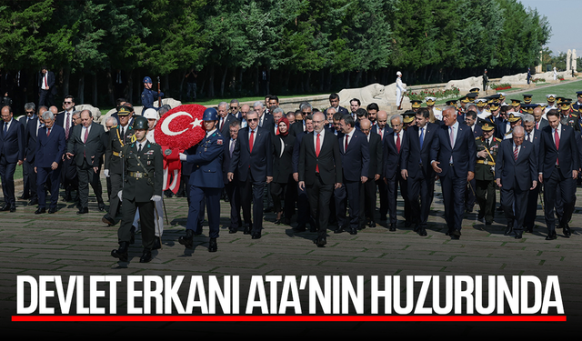 Devlet Erkanı Ata'yı ziyaret etti