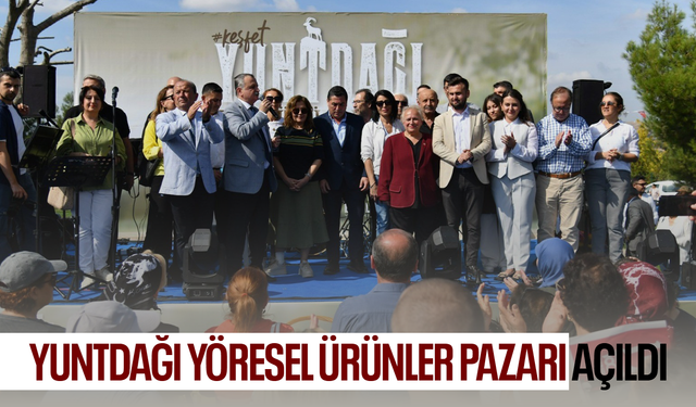 Yuntdağı Yöresel Ürünler Pazarı açıldı