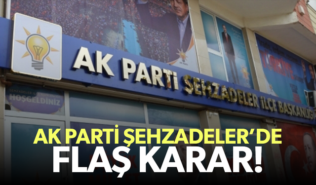 AK Parti Manisa'da flaş karar! Aday olmayacağını açıkladı