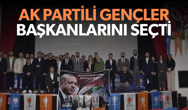 AK Partili gençler başkanlarını seçti