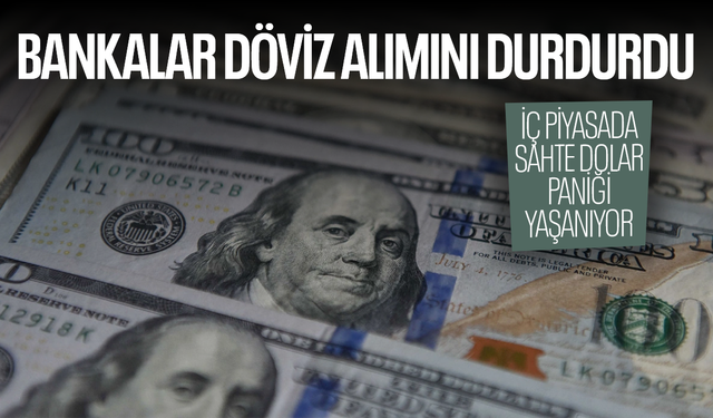 Döviz bürolarından sonra bankalardan da 50 ve 100 dolar almama kararı!