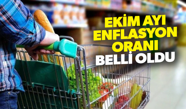 Ekim ayı enflasyonu yüzde 2,88 oldu