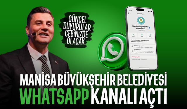 Büyükşehir Belediyesi WhatsApp kanalı açtı