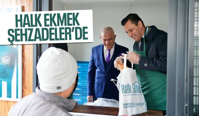 Halk Ekmek Şehzadeler’de hizmete başladı