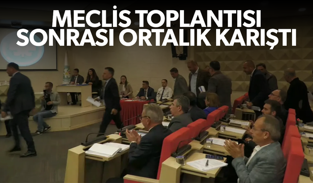 MHP ve AK Parti meclis salonunu terk etti!