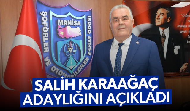 Salih Karaağaç, MESKOP başkanlığına adaylığını açıkladı