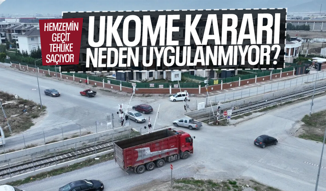 HEMZEMİN GEÇİT TEHLİKE SAÇIYOR... UKOME KARARI NEDEN UYGULANMIYOR?