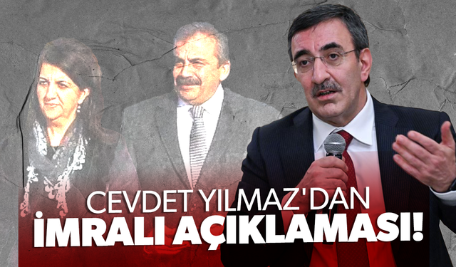 Cevdet Yılmaz'dan İmralı açıklaması!