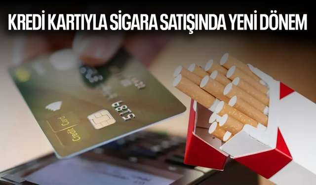 Kredi kartıyla sigara satışında yeni dönem