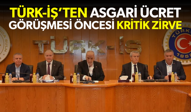 Asgari ücret toplantısı öncesi işçilerden kritik zirve