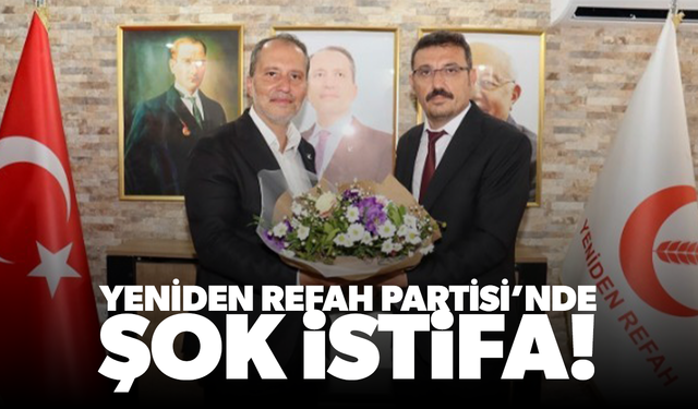 Yeniden Refah Partisi'nde istifa