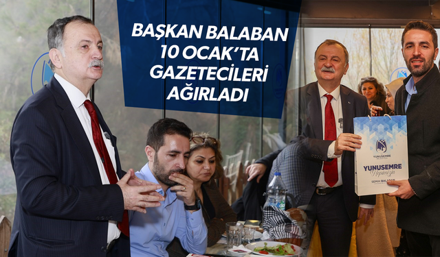 Başkan Balaban 10 Ocak’ta gazetecileri ağırladı