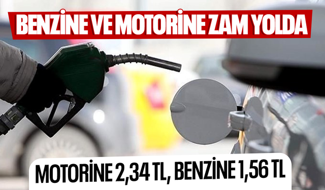 Benzine ve motorine zam yolda