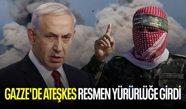 Gazze'de ateşkes resmen yürürlüğe girdi