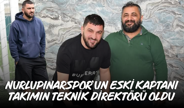 Nurlupınarspor'un eski kaptanı şimdi takımın teknik direktörü oldu