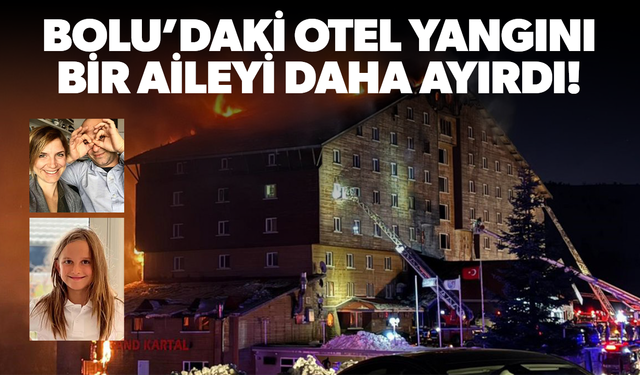 Kartalkaya'daki yangın İzmirli bir aileyi daha ayırdı!