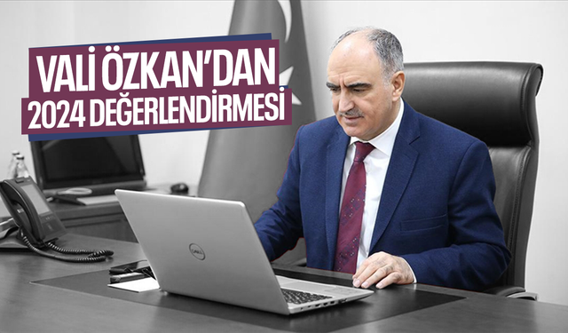 Vali Özkan, 2024 yılı güvenlik konularını değerlendirdi