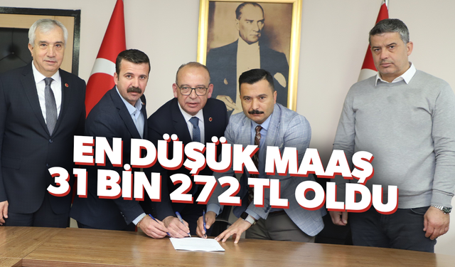 Turgutlu Belediyesi'nde en düşük maaş 31 bin 272 TL oldu