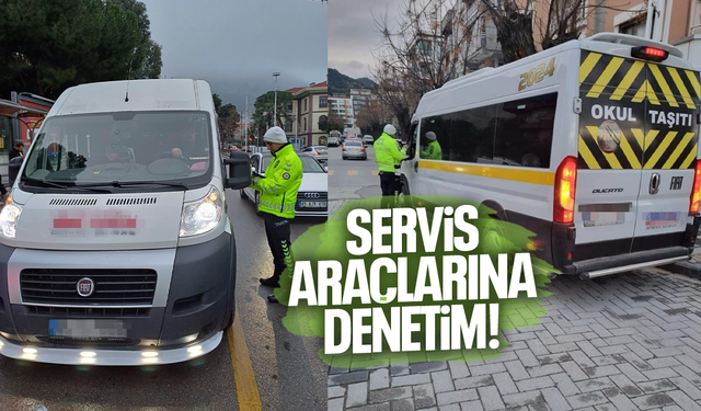 Denetlenen 187 okul servisinden 6’sına ceza kesildi