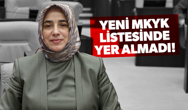 AK Parti'nin yeni MKYK listesinde yer almadı