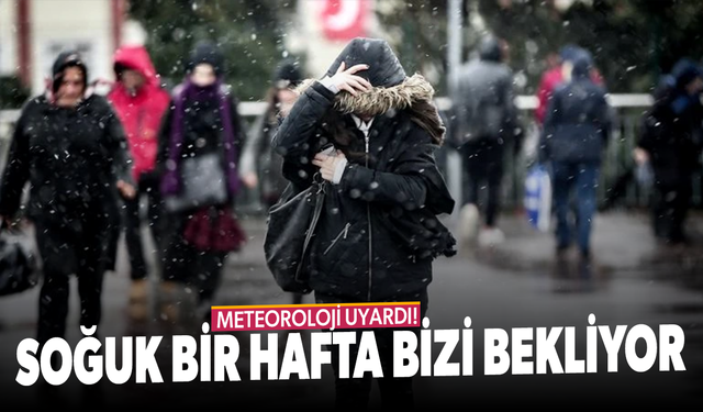 Meteoroloji uyardı! Havalar soğuyacak