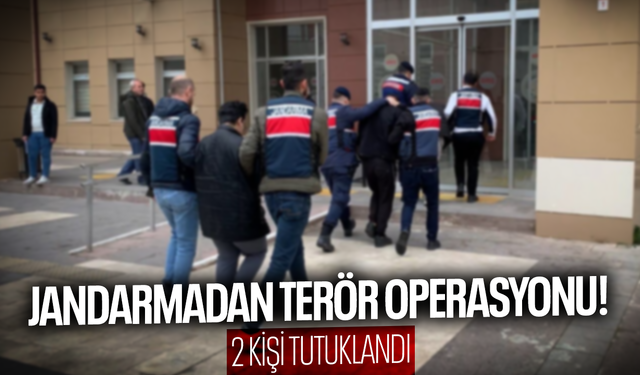 Manisa’da terör operasyonu! İki kişi tutuklandı...