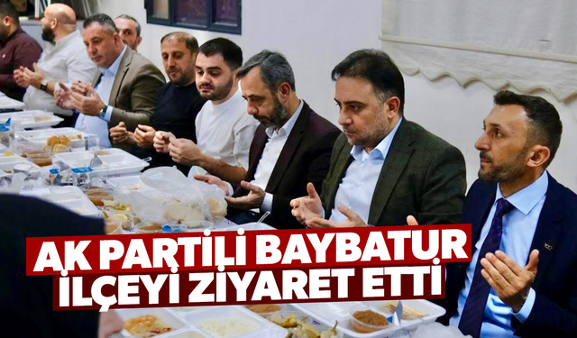 AK Partili Baybatur, Sarıgöl'ü ziyaret etti