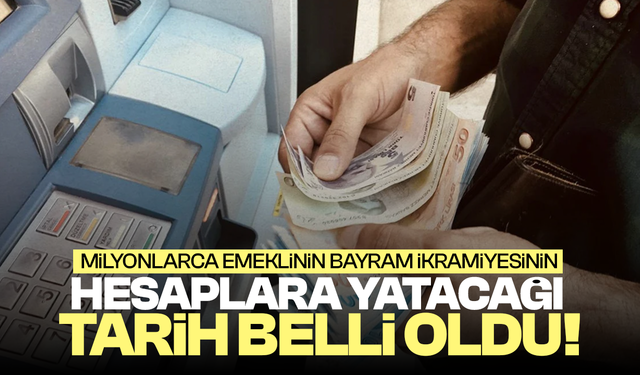 Emeklilerin bayram ikramiyesi belli oldu: Maliyeti 30 milyar TL