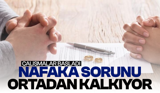 Nafaka sorunu ortadan kalkıyor! Çalışmalar başladı