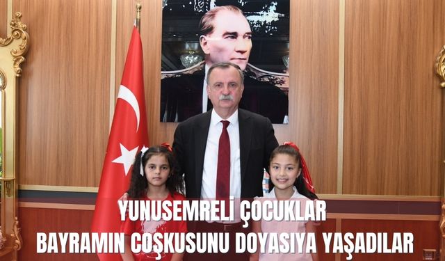 Yunusemreli Çocuklar Bayramlarını Doyasıya Yaşadı