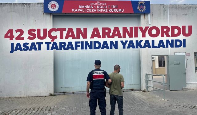 42 suçtan aranan zanlı JASAT tarafından yakalandı