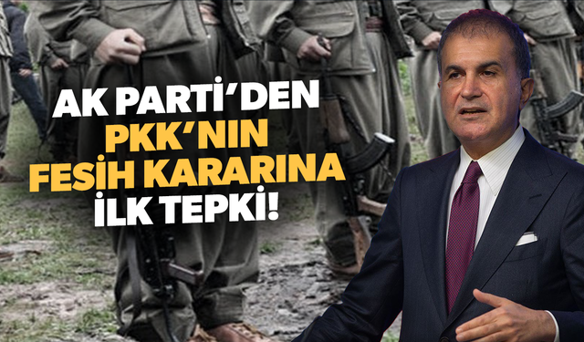 AK Parti'den PKK feshine ilk açıklama!