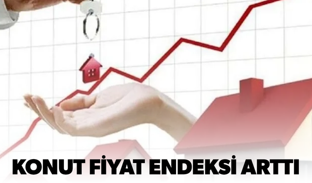 Konut Fiyat Endeksi arttı