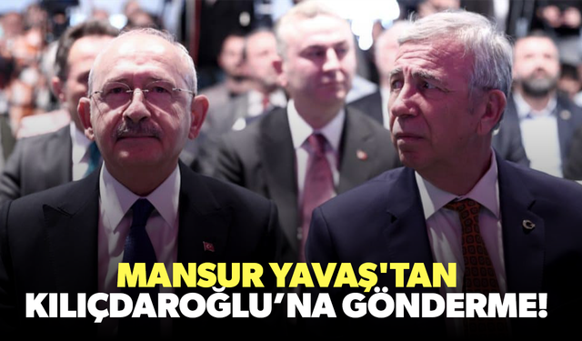 Mansur Yavaş'tan Kemal Kılıçdaroğlu'nun ''Sakarya'' gafına gönderme