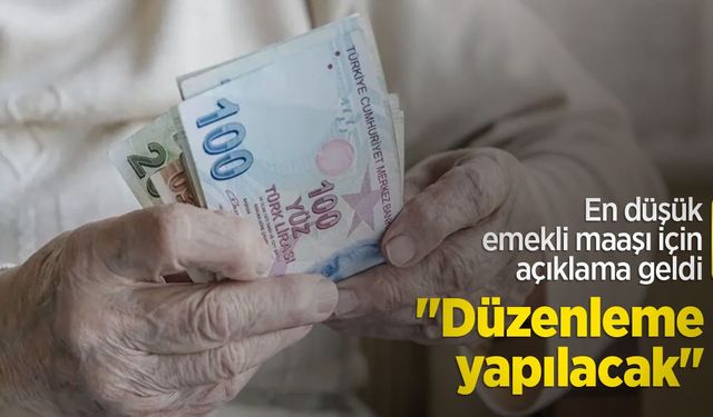 Emekli maaşlarına düzenleme yapılacak!