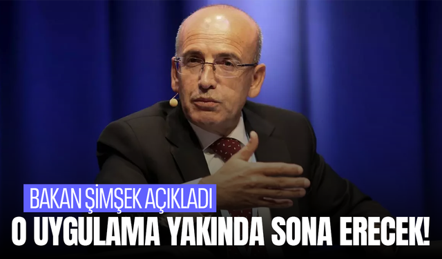 Bakan Şimşek: Kur Korumalı Mevduat uygulaması yakında sona erecek